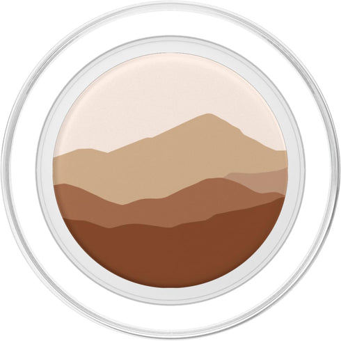 PopSockets MagSafe PopGrip for iPhone: Minimal Boho Mountain Desert Tan Brown
