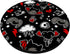 Emo Bat Scene Kid Halloween Chibi Skull Broken Heart Alt PopSockets Swappable PopGrip