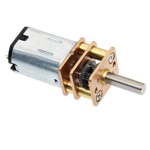 Lagogia 6V 150RPM GA12-N20 3mm Pack 1 Micro DC Gear Speed Reduction Motor with Full Metal Gearbox Motor Shaft for Robot