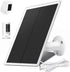 Solar Panel for Ring Camera, 6W Charger Compatible with Ring Stick Up Cam Battery & Spotlight Cam Battery