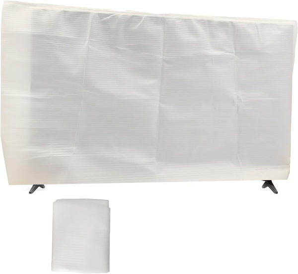 Foam Flat Screen TV Cover - Fits Up to 70"L x 42"W for Protection During Storage or Moving