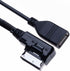 AMI to USB Cable for Audi Music Interface Adapter, MDI USB AUX Cord for VW Audi 2014