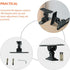 Uonlytech Speaker Stand Speaker Wall Mount Brackets Speaker Mounts Speaker Shelves Wall Mounted Speaker Shelf Wall Mount Monitor Mount Speakers Monitors Ledge Zinc Alloy Universal to Rotate