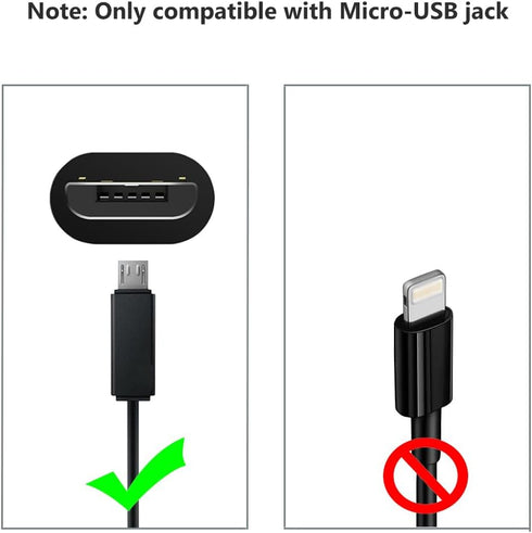USB Charging Charger Cable Cord Replacement for Beats by Dr Dre Powerbeats 2 3, Studio Solo 3 2 2.0 Wireless Headphones