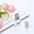 HOPAS New Crystal Transparent Rectangle Genuine USB Flash Drive Wedding Gift Pen Drive,Silver