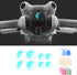 CAPART Camera Lens + Sensor Protector for DJI Mini 4 Pro Dorne, Tempered Glass Lens Film Anti-scratch Protection (2-Pack)
