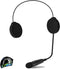EJEAS E1+ Motorcycle Helmet Bluetooth Headset, Bluetooth 5.1 Speaker with Noise Reduction and Auto Answering Call,