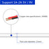 3pcs Extension Cable USB to DC Cable, 5V USB 2.0 Male to DC 5V Male, 100cm (3.3ft)