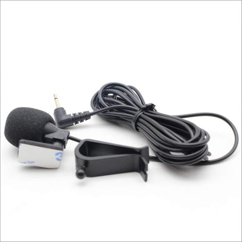 2.5mm Microphone Mic Assembly for Car Vehicle Head Unit, Bluetooth Enabled Stereo Radio GPS DVD for Pioneer