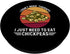 I Don't Need Therapy I Just Need To Eat Chickpeas Vintage PopSockets Standard PopGrip