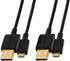 Amazon Basics 2-Pack USB-A to Micro USB Cable, Android Charger, 480Mbps Transfer