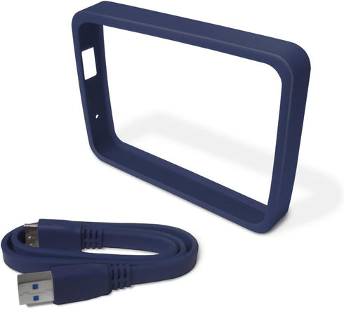 WD Grip Pack for My Passport Ultra 2TB with USB 3.0 Cable, Slate (WDBFMT0000NBA-NASN)