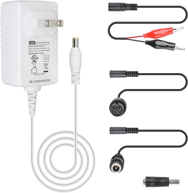 TalentCell AC/DC 24V Lithium Ion Battery Charger for 7S 29.4/29.2/28.8V Rechargeable Li-ion Battery Pack
