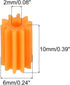 20 10 102A 0.5) MECCANIXITY Pcs Plastic Gears Teeth Plastic Motor Gear Model Reduction Gear for RC Car Model DIY Robot