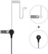 UAYESOK 2.5mm Walkie Talkie Earpiece with Mic PTT, 1-Pin Acoustic Tube Headset for Motorola Talkabout Radio (2 PACK)