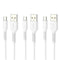 ALINNA Micro USB Cables 3 Pack, 3.3FT Android Charger Cord Sync & Fast Charging (2.1A) Compatible with Galaxy S7 S6 J7