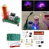 Teslas Coil Module Unassembled Mini DIY Kit, Practical Electronic Speaker Teslas Coil Kits 15W DC15-24V 2A