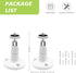 2 Pack Wall Mount for Wyze Cam Pan V3, Indoor Outdoor Security Mount for Wyze Cam Pan and Other Cameras