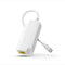 Gigabit PoE to USB C Converter for Smart Phone/Tablet, USB-C to Ethernet Adapter with 10W Charging, Plug & Play