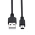 Smays Mini USB Cable 3ft, 10-Pack Bulk, Mini-B Charger Cord - Black