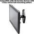 Aluminum Alloy AMPS to 17mm Ball Adapter, Drill Mount Plate Base Compatible with Garmin Nuvi, Dezl, Zumo, and More