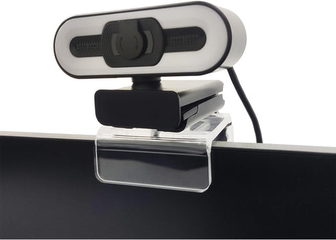 HTLAKIKJ Webcam Mount for Monitor, Compatible with Logitech and other Webcams with 1/4''