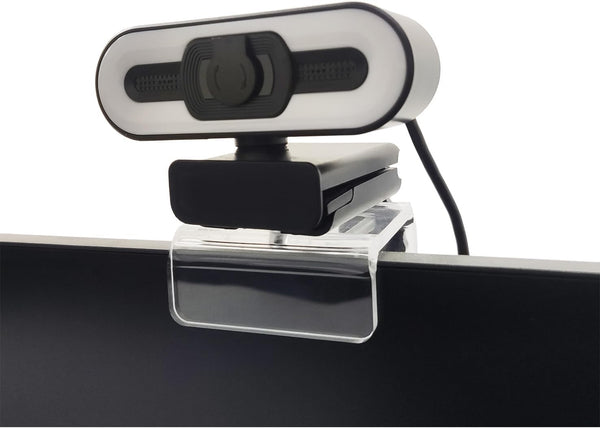 HTLAKIKJ Webcam Mount for Monitor, Compatible with Logitech and other Webcams with 1/4''