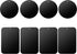D.SKING 8-Pack Replacement Mount Metal Plates for Car Phone Holder Kits