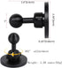Super Magnetic Cell Phone Holder Base with 1" Ball for MagSafe iPhone 15/14/13/12 Series, Compatible with RAM