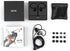 GATE Dynamic Driver In-Ear Headphone with 3.5mm Interchangeable Cable (Black, without mic)