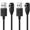 Charging Cable for Shokz OpenRun, OpenRun Pro, OpenRun Mini, AfterShokz Aeropex AS800, USB Charger Cable (2Pack)