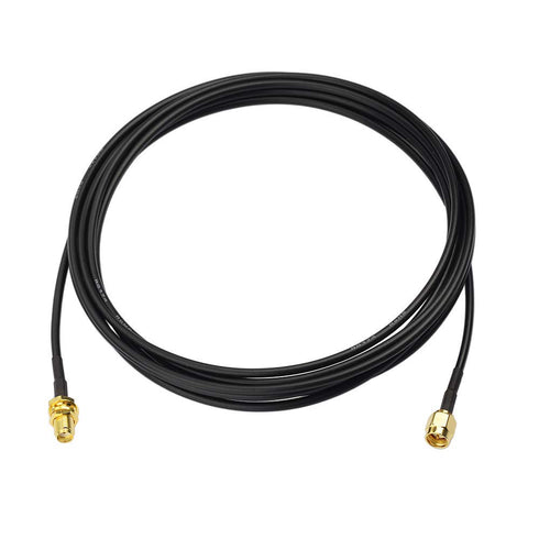 RG174 3m 10 (2-Pack) 4G BINGFU SMA Male to SMA Female Bulkhead Mount Antenna Extension Cable feet Compatible with LTE