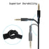 Replacement Audio Cable for SteelSeries Arctis Nova 7, Arctis Nova Pro Gaming Headset (Black, Nylon Braided)