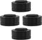 Tertullus 4PCS HiFi Spikes Speaker Bracket Foot, Adjustable Isolation Stand Feet for Amplifier Speaker DAC Spikes+Base