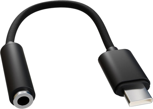 USB C to 3.5mm Audio Adapter, Type C to Headphone Aux Jack Dongle, 24bit/96kHz HiFi DAC Cable for Smartphones, Tablets,