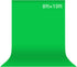 Green Screen Backdrop, 8x10ft (WxH) Photography Chromakey Greenscreen Background Sheet, Polyester Collapsible