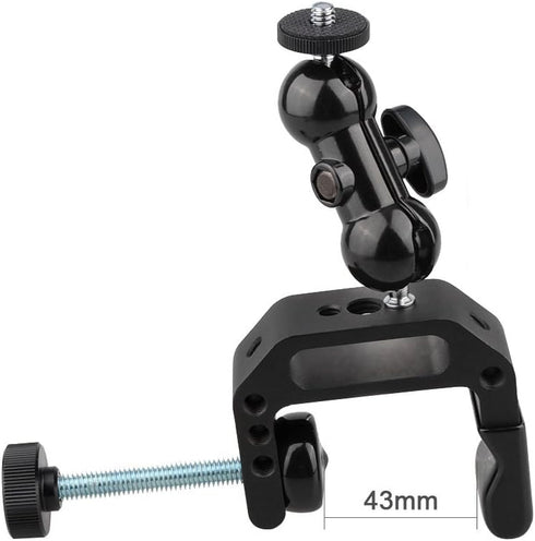 CAMVATE Camera Clamp Mount for DSLR Camera Led Video Light and Binoculars Holder Mount - 1122