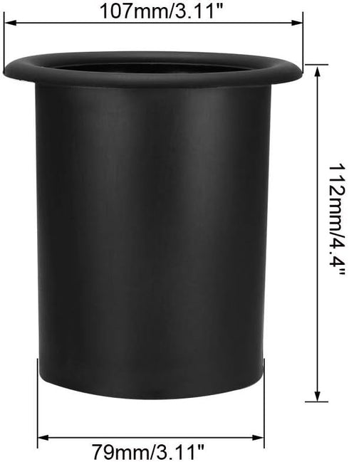 uxcell 2Pcs 85mm x 112mm Speaker Port Tube Subwoofer Bass Reflex Tube Bass Box Vent