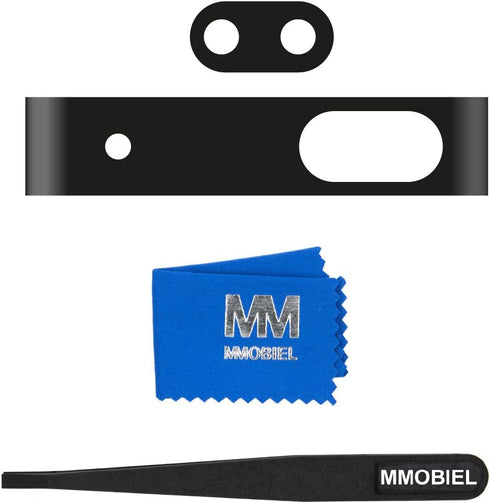 MMOBIEL Back Rear Camera Glass Lens Replacement Compatible with Google Pixel 6a, Includes Adhesive and Tweezer