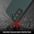 Crave Slim Guard for Galaxy S21 Case, Shockproof Case for Samsung Galaxy S21, Forest Green