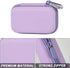MP3 & MP4 Player Case for SOULCKER/G.G.Martinsen/iPod Nano/Sandisk/Sony NW-A45, Fits Earbuds, USB Cable - Purple