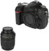 2 Pack Rear Lens Cap and Camera Body Cap Cover Kit for Nikon D3500 D3400 D3300 D3200 D3100 D5100 D5200 D5300 D5500