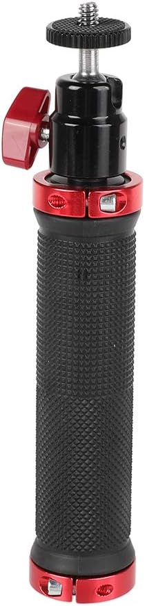 CAMVATE Rubber Hand Grip with 1/4" Ball Head Mount - Photographic Accessory (Red) - 2257