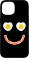 Eggs Smile Brunch Breakfast Tee Store. Face Eggs and Bacon Ham Breakfast Smile Case for iPhone 15