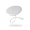 Zens Qi-Certified 15W Built-in Wireless Charger White (Ultra-Thin Design, Easy Installation, EU/UK/US Adapter)