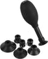 QWORK 8-in-1 Lens Sucker Kit, Anti-Static ESD Conductive Silicone Suction Cup Set for Lens Repair and Cleaning