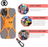 Pulpo Anti-Drop Smartphone Leash, Safety Phone Harness with Retractable Fiber Cord Clip