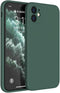 ZEZHOU Compatible with iPhone 12 Case with Camera Lens Protector, Liquid Silicone Gel Rubber Phone Case, Slim Fit