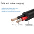 Universal USB to DC 5V Power Cord, 5FT with 10 Connector Tips (5.5x2.5, 4.8x1.7, 4.0x1.7, 4.0x1.35, 3.5x1