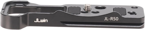 FocusFoto R50 R100 Quick Release Baseplate QR Plate Mount for Canon EOS & Mirrorless Camera, Compatible with Arca-Swiss